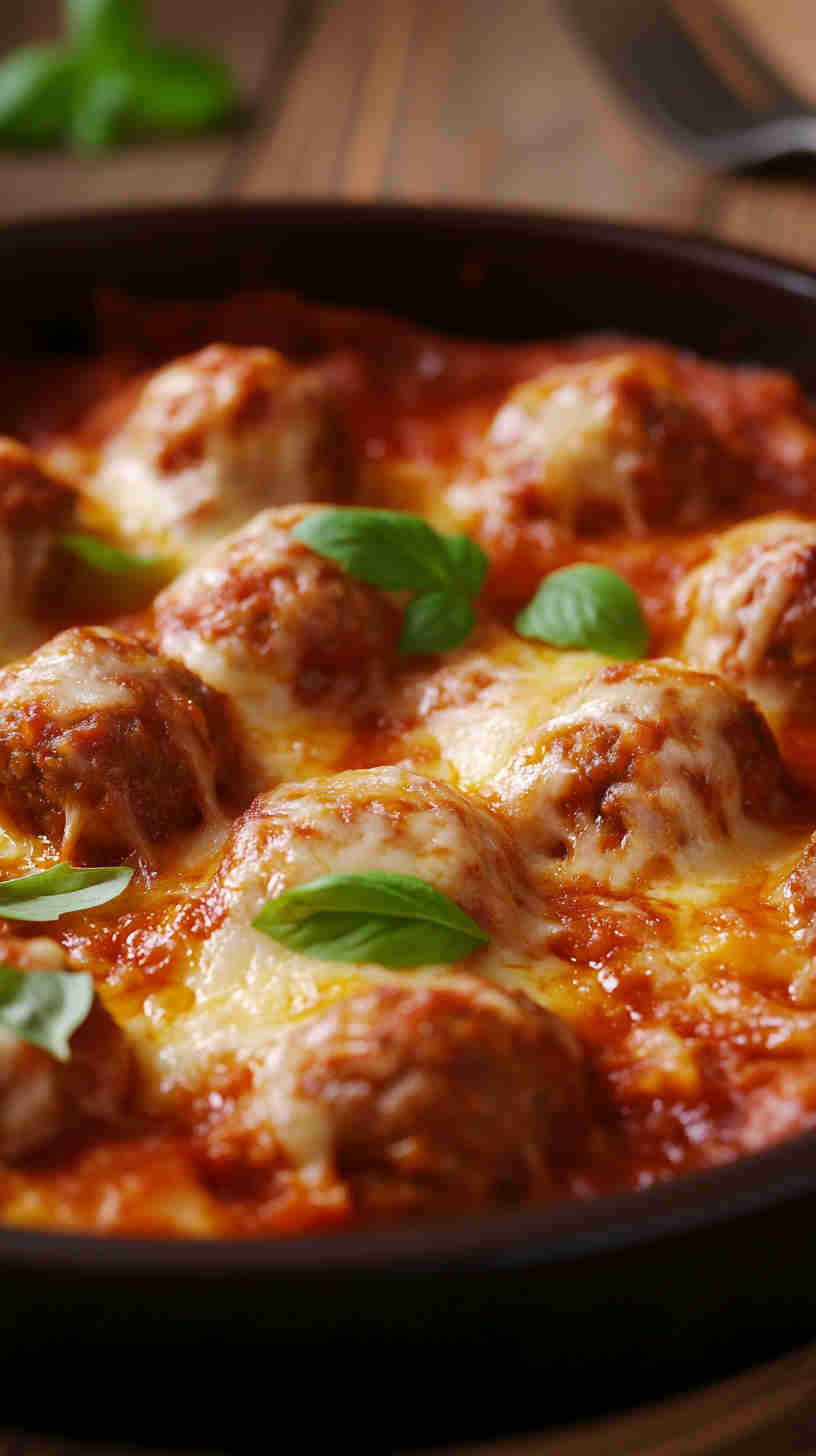 Italian Christmas Meatball Casserole Recipe