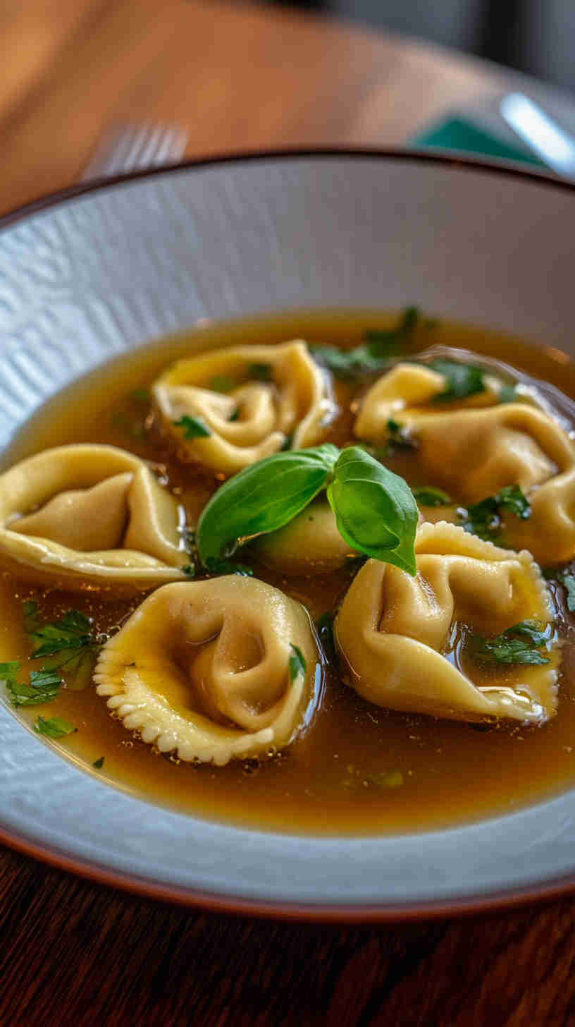 Italian Tortellini in Brodo Recipe