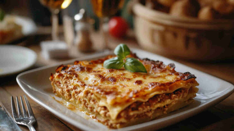 Lasagna al Forno with Bechamel Sauce Recipe