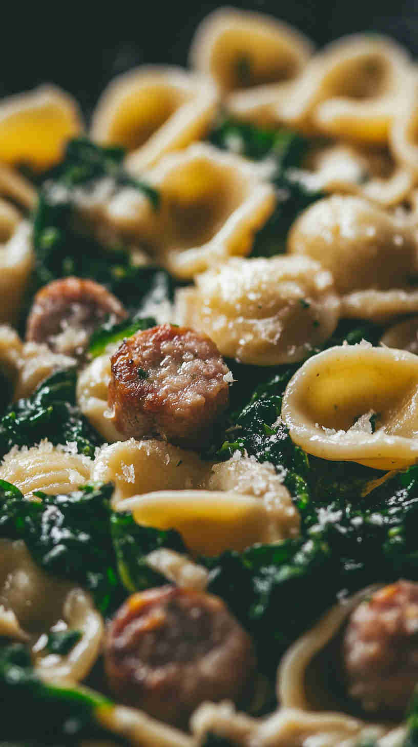 Orecchiette with Broccoli Rabe and Sausage Recipe
